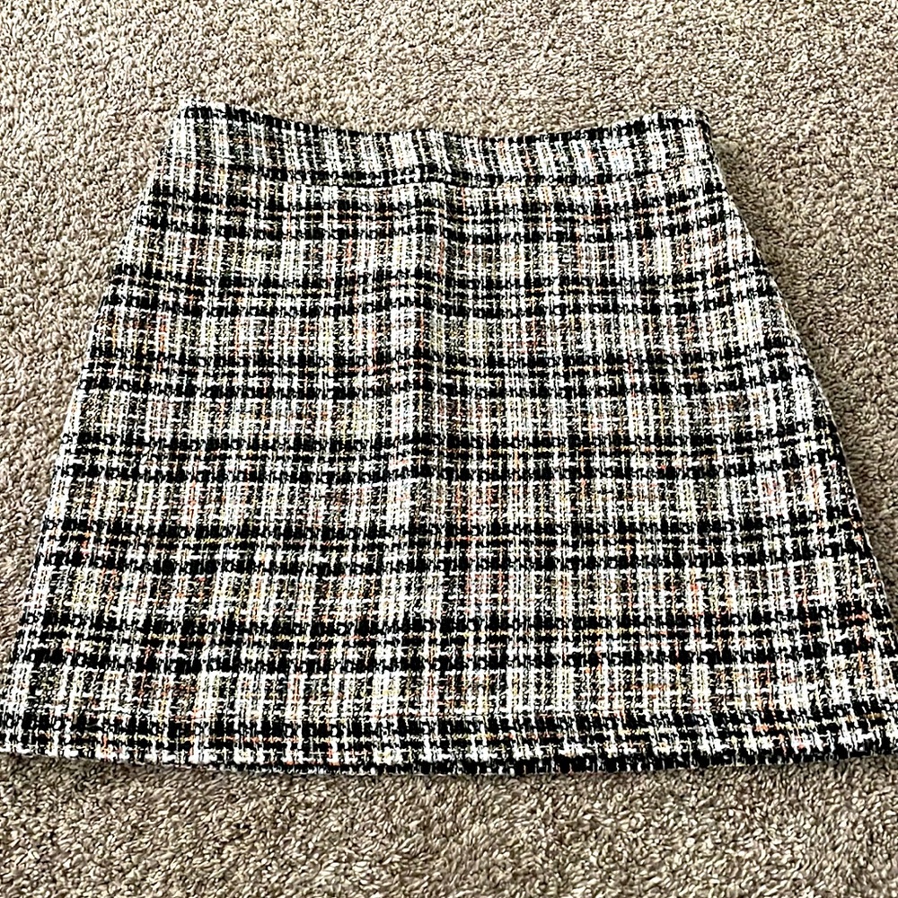Tweed Mini Skirt
